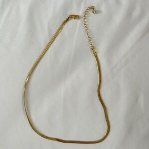 Gold necklace
